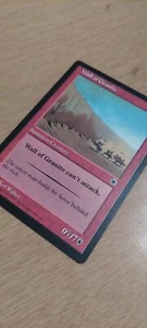Muro de Granito (Portal) The List Magic the Gathering tarjeta - Imagen 1 de 3