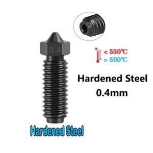 2/3/5x 0.2mm-0.8mm Harden Steel Nozzle for Anycubic Kobra S1/S1 Combo 3D Printer - Picture 1 of 9