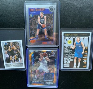 2020-21 Panini Prizm Dirk Nowitzki ORANGE CRACKED ICE Jersey Patch LOT HOF SLAM - Bild 1 von 3