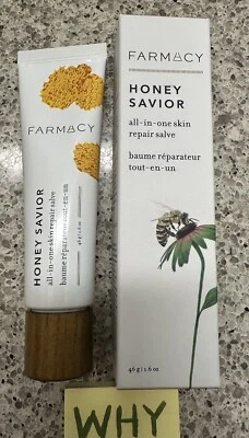 FARMACY HONEY SAVIOR Todo en Uno Ungüento Reparador de la Piel 1.6oz/46g TAMAÑO COMPLETO SELLADO Tubo Foto 1 de 4