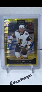 2021-22 O-Pee-Chee OPC Platinum William Karlsson Seismic Gold Parallel /50 - Picture 1 of 2