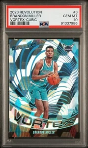 BRANDON MILLER 2023 Panini Revolution Vortex Cubic RC /50!!! PSA 10๐๐๐!!! - Picture 1 of 3