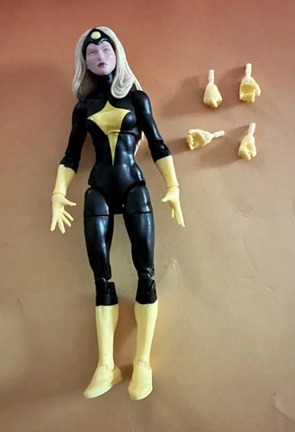 Marvel Legends Iron Man Crimson Wave loose 6" Figure DARKSTAR NO Ursa Major BAF Cover