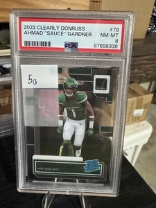 2022 Panini Clearly Donruss - Rated Rookie #78 Ahmad Gardner (RC) - Bild 1 von 2