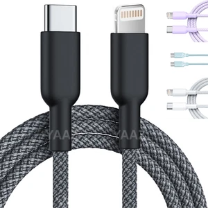 Type-C for iPhone Fast Charging Cable Braided USB-C Charger Lead 14/11/X Pro Max - Picture 1 of 21
