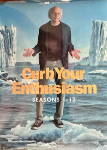 Curb Your Enthusiasm: The Complete Series Season 1-12 DVD Box Set - Brand New - Imagen 1 de 3
