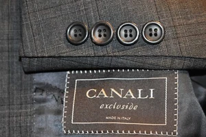 CANALI Exclusive Nordstrom Wool Super 150’s Suit Blazer Coat Jacket 50IT 40US - Picture 1 of 21
