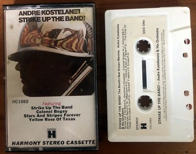 Andre Kostelanetz & His Orchestra Strike Up The Band! (Cassette Tape, VGC) - Image 1 of 2