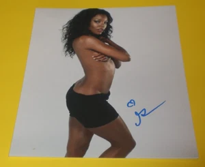 GABRIELLE UNION SIGNED HOT TOPLESS 8X10 PHOTO AUTO COA BAD BOYS TRUTH BE TOLD - Picture 1 of 1