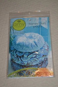 Amy Butler sewing pattern, Honey Bun Poufs - pillows, cushions - Picture 1 of 3