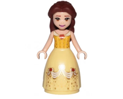 Lego Belle 302108 Dress with Red Roses no Sleeves Disney Princess Minifigure - Image 1 of 2