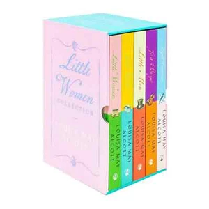 Little Women 5 Hardback Book Collection Set by Louisa May Alcott Eight Cousins - Picture 1 of 11