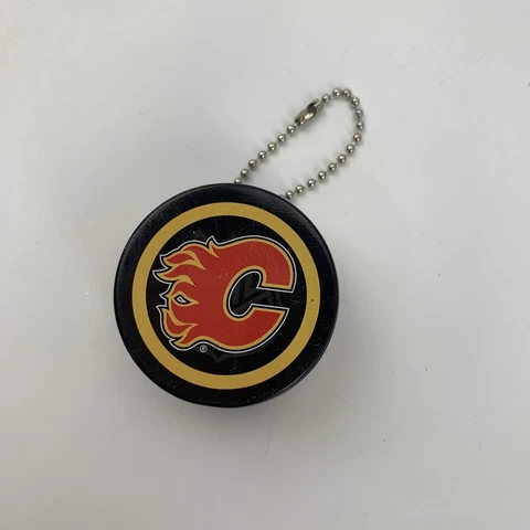 Calgary Flames Hockey NHL Tin Pill Box Keychain Series 1 Cover
