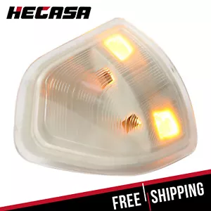 HECASA Mirror Turn Signal Light Clear Passenger RH For 2010-2022 Dodge Ram 1500 - Picture 1 of 8