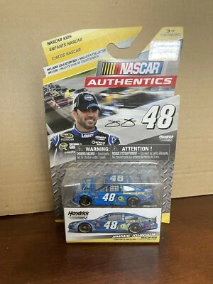 2013 Jimmie Johnson Lowes Monsters University Movie 1:64 car NASCAR Authentics - Image 1 of 2
