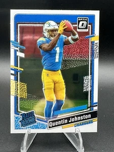 Quentin Johnston Rated Rookie 2023 Panini Donruss Optic  #265 (RC) - Picture 1 of 2