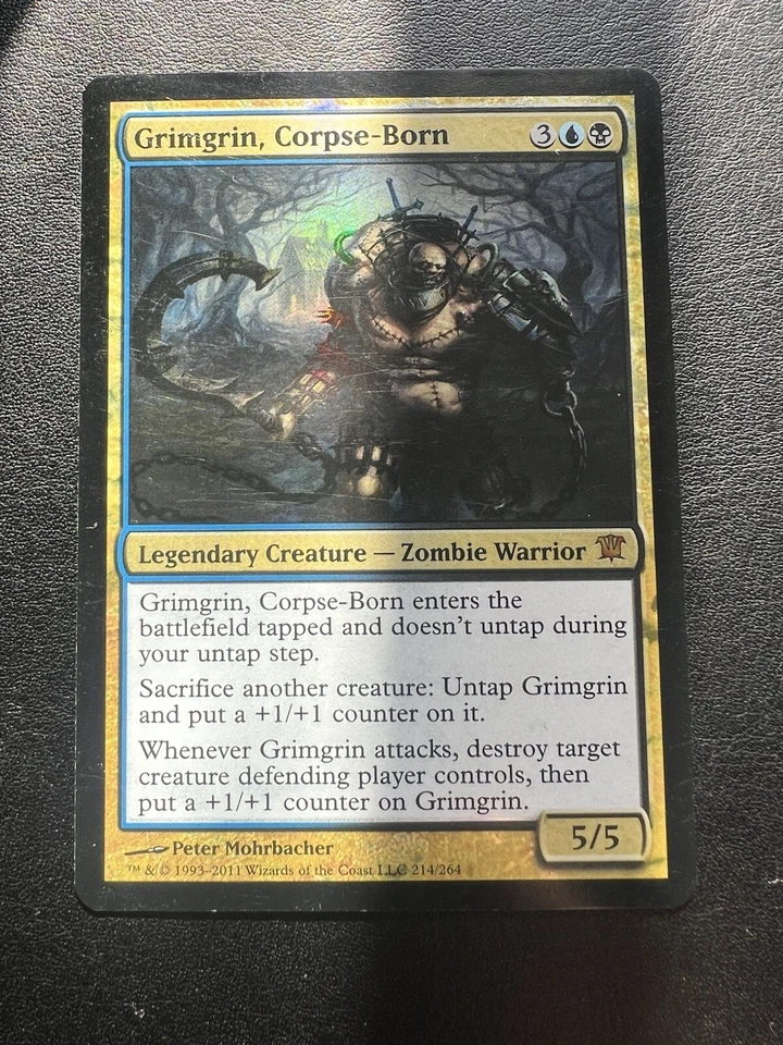 MTG - Grimgrin, Corpse-Born - FOIL - Innistrad - NM/LP - Image 1 of 1