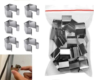 Clip per Schermo per Rischermo,Fermo Installatore Argento - Foto 1 di 5