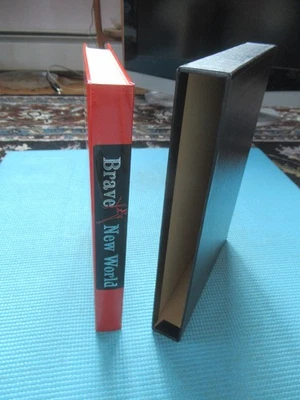 Brave New World Aldous Huxley Heritage Press 1974 Sandglass & Slipcase - Image 1 of 4