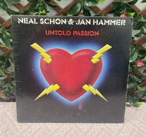 Neal Schon & Jan Hammer – Untold Passion - 1981 Columbia FC 37600 Vinyl LP VG/VG - Picture 1 of 5