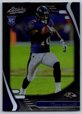2021 Panini Absolute Tylan Wallace Baltimore Ravens #136 - Image 1 of 2