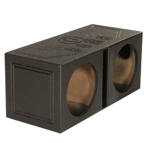 QBOMB10V Dual 10 Inch Vented Port Subwoofer Sub Box, 1 Cubic Foot per Sub, Tu... - Picture 1 of 9