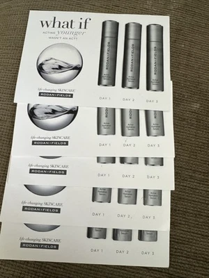 Rodan + Fields Skincare Active Hydration Serum 3 Day Samples Pack LOT OF 5 #1 - Image 1 of 3