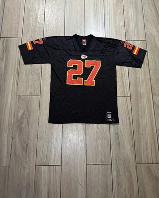 CAMISETA DE FÚTBOL AMERICANO HOMBRE REEBOK LARRY JOHNSON #27 KANSAS CITY CHIEFS NFL TALLA XL Foto 1 de 4