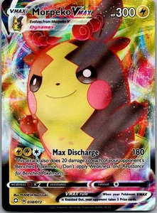 Pokemon - Shining Fates Morpeko Vmax 038/072 NM - Picture 1 of 2