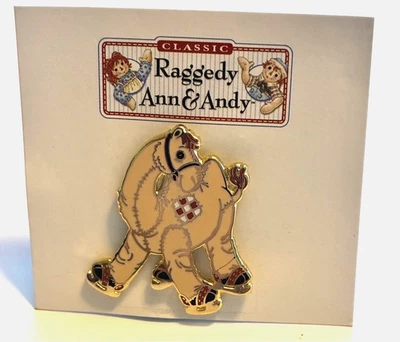 Vintage Raggedy Ann & Andy “Camel with the Wrinkled Knees” Enamel Pin - Classic - Image 1 of 3