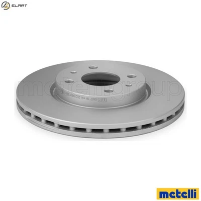 2x BRAKE DISC 23-0407C FOR ALFA ROMEO PEUGEOT FIAT FIORINO/Box/Body/MPV BRAVO - Image 1 of 4