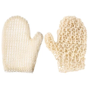 2 piezas guantes exfoliantes accesorios de baño guantes de exfoliación corporal - Imagen 1 de 12