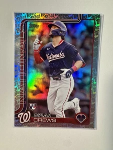 2025 Topps Series 1 - Dylan Crews #74 Holofoil (RC) - Picture 1 of 2