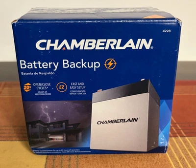 Chamberlain LiftMaster Craftsman 4228 сменный аккумулятор для резервного аккумулятора новый из старых запасов - Изображение 1 из 4
