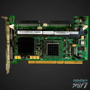 LSI LOGIC PCBX518-B1 Dual Channel ULTRA320 SCSI RAID Controller Card - Picture 1 of 2