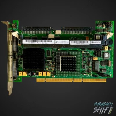 LSI LOGIC PCBX518-B1 Dual Channel ULTRA320 SCSI RAID Controller Card - Image 1 of 2