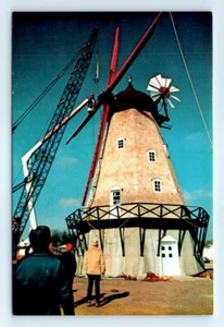 Conjunto de molino de viento danés de cuerno de alce postal IA L17 - Imagen 1 de 2