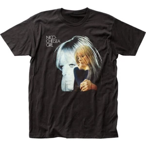 Nico Chelsea Girl T Shirt Mens Licensed Rock N Roll Music Retro Band Tee Black - Picture 1 of 2