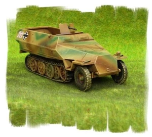 ¡Pintado! - Media pista alemana SdKfz 251 - 28 mm Segunda Guerra Mundial - Acción de perno de la Segunda Guerra Mundial - Imagen 1 de 2