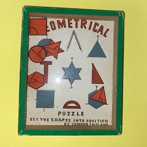 Geometrical Puzzle By R. Journet, Made In England-1950s