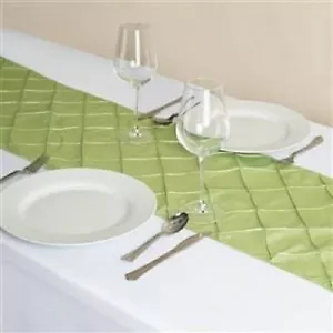 Corredores de mesa Apple Pintuck, 30 cm x 274 cm (12" x 108") - Imagen 1 de 3