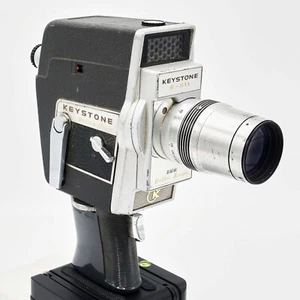 Vintage KEYSTONE REFLEX auto zoom reg 8mm movie camera - Picture 1 of 8