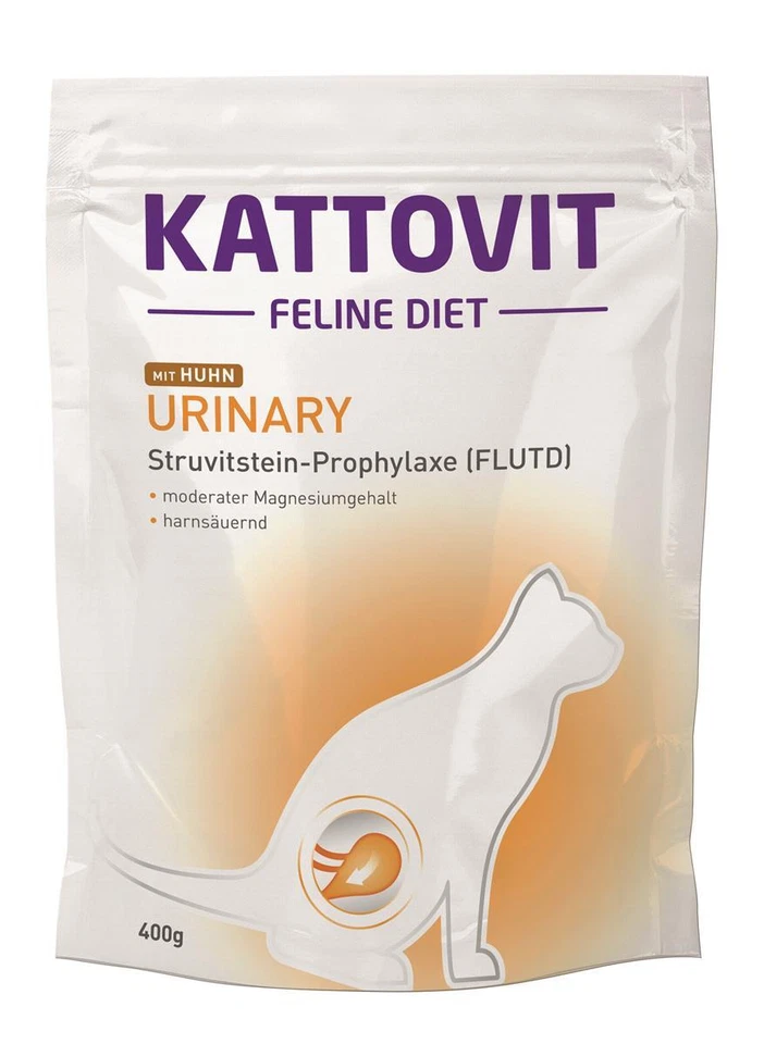 Kattovit Feline Diets Urinary Huhn 6x 400 g Trockenfutter Katzenfutter - Bild 1 von 1