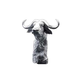 Cape Buffalo Bust | Animal Den Miniatures - Picture 1 of 4