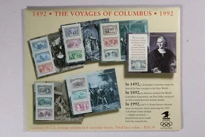 1992 THE VOYAGES OF COLUMBUS U.S. Stamp Sheets (All 6 SHEETS) #2624-2629 - Picture 1 of 7