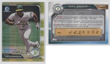 2019 Bowman National Convention Gold /50 Rickey Henderson #BNR-RH HOF