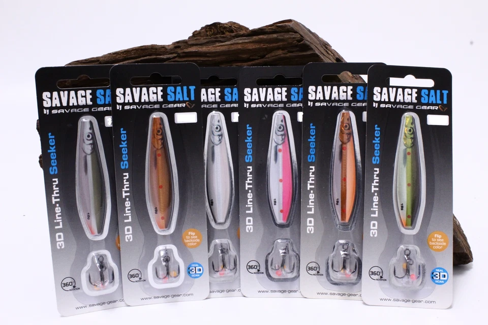 Savage Gear LT Seeker 9cm 24g Sinking Meerforellenblinker Mefo Sandeel Blinker - Bild 1 von 1