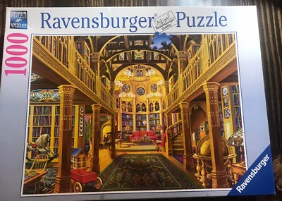 Ravensburger "World of Words” Jigsaw Puzzle 1000 Pcs MONTE de MOTS COMPLETE - Image 1 of 4