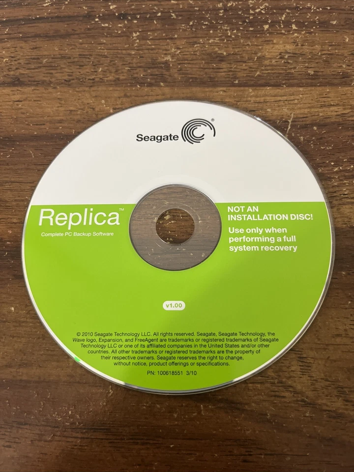 SEAGATE Disc Complete PC Backup Software - Image 1 of 2