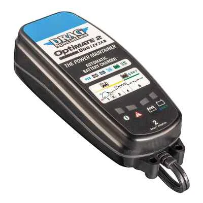 Batterieladegerät Drag Specialties OptiMate 2 DUO 12V - 12,8V 2A GEL, Lithium - Bild 1 von 4